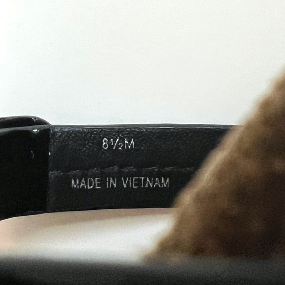 NIB Tory Burch Miller Cloud Patent Leather/Cork - Perfect Black, Size 8.5 - Picture 10 of 12